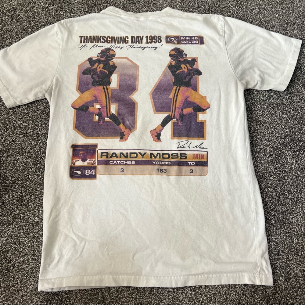 Minnesota Vikings Randy Moss Vintage NFL T shirt
